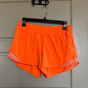 Lululemon Hotty Hot Orange Women's Shorts